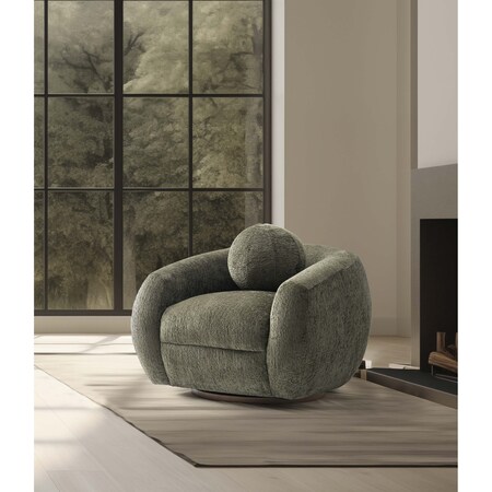 Manhattan Comfort Tribeca Accent Chair in Olive Green AC016-OG